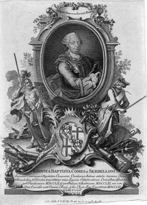 يوهان المعمداني Serbelloni (1696-1778) بواسطة يوهانس اسياس نيلسون